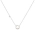 Silver Starry Mother of Pearl Necklace